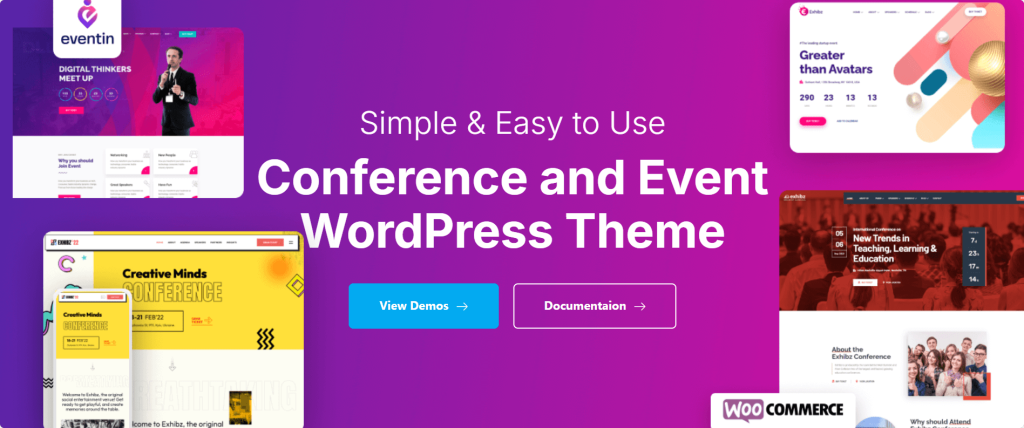 Exhibz, Event Conference WordPress Theme, Themeshape